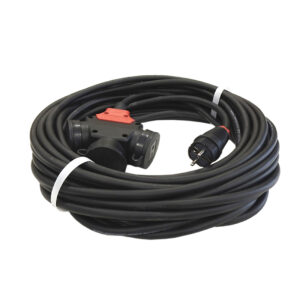 32125250 Przedłużacz elCORD UNI 16A->3xGK 25m 3G1.5