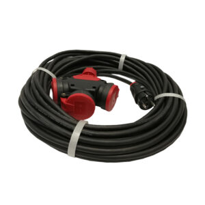 32125251 Przedłużacz elCORD UNI 16A->3xGS 25m 3G1.5 DE