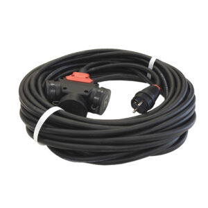 32126250 Przedłużacz elCORD UNI 16A->3xGK 25m 3G2.5