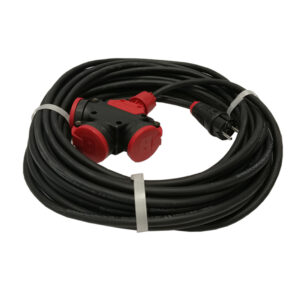 32126301 Przedłużacz elCORD UNI 16A->3xGS 30m 3G2.5 DE